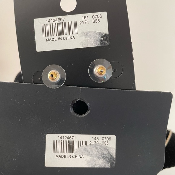 The Limited Druzy 3-Strand Necklace and Earring Set - Picture 5 of 6